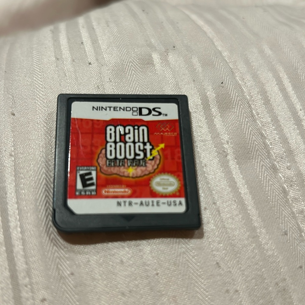 Nintendo DS game Brain Boost